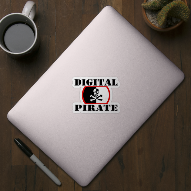 Digital Pirate - Programmer Coding Digital Marketeer by PlanetMonkey